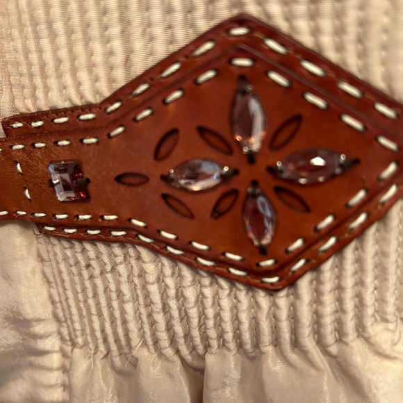 FGallotti  Leather Jacket pale pink - Picture 5 of 8